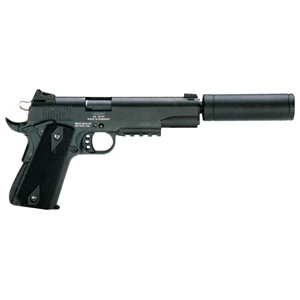 GERMAN SPORT 1911 AD-OPS - 22LR 5" BLACK/SYN 10RD W/RAIL