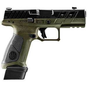 BERETTA APX A1 FS PORTED 9MM - 4.25" 10RD OD GREEN