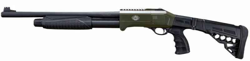 RIA USA PAK OUT LONG 12GA - 18.5" PUMP FOLDING STOCK