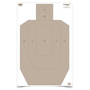 Birchwood Casey EZE-Scorer Paper Practice Targets 23" x 35" IPSC 100/ct