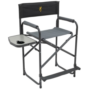 Alps Browning Directors Chair XT Plus Camping Chair Charcoal/Grey