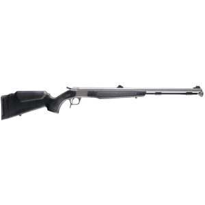 CVA OPTIMA 50 Cal Muzzleloader Stainless Steel | Black V3 - Williams Fiber Optic Sights