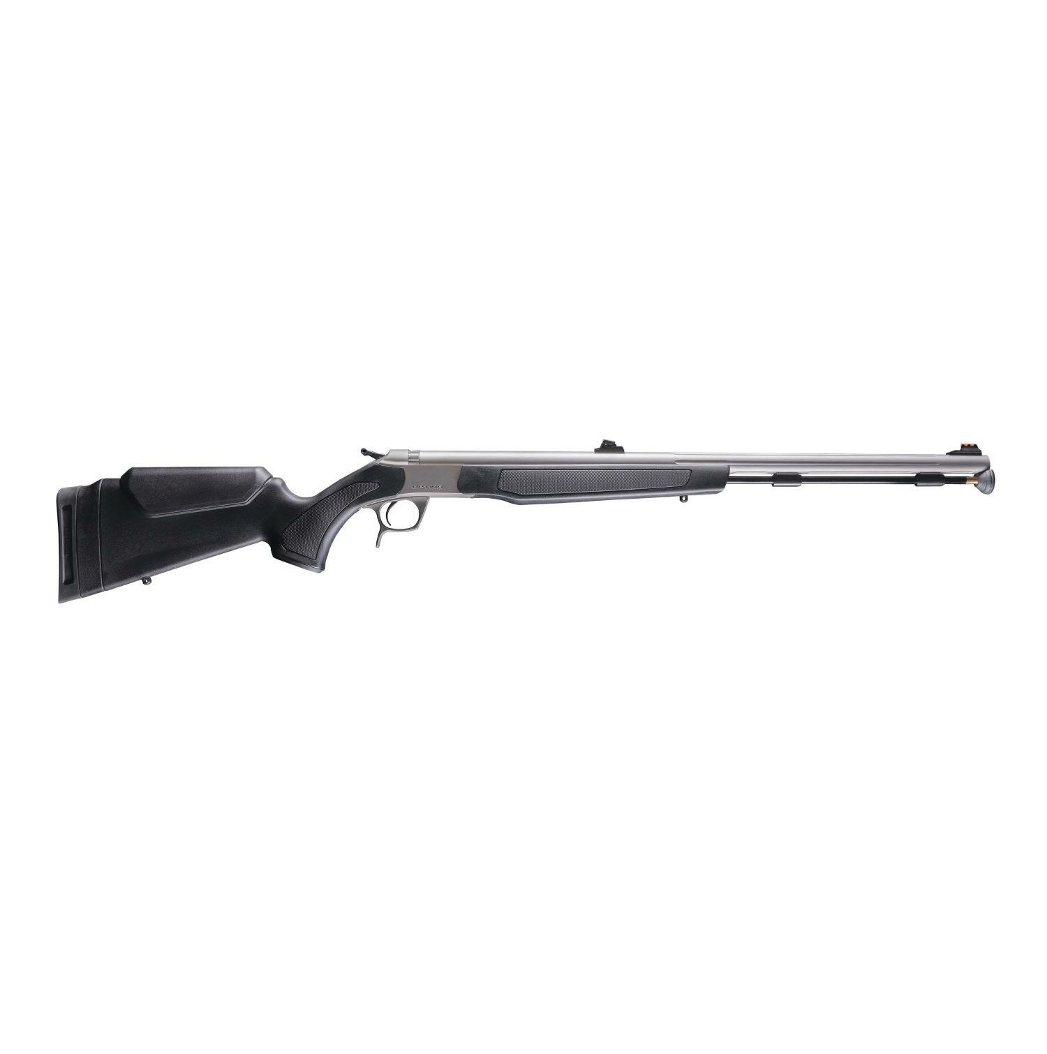 CVA OPTIMA 50 Cal Muzzleloader Stainless Steel | Black V3 - Williams Fiber Optic Sights