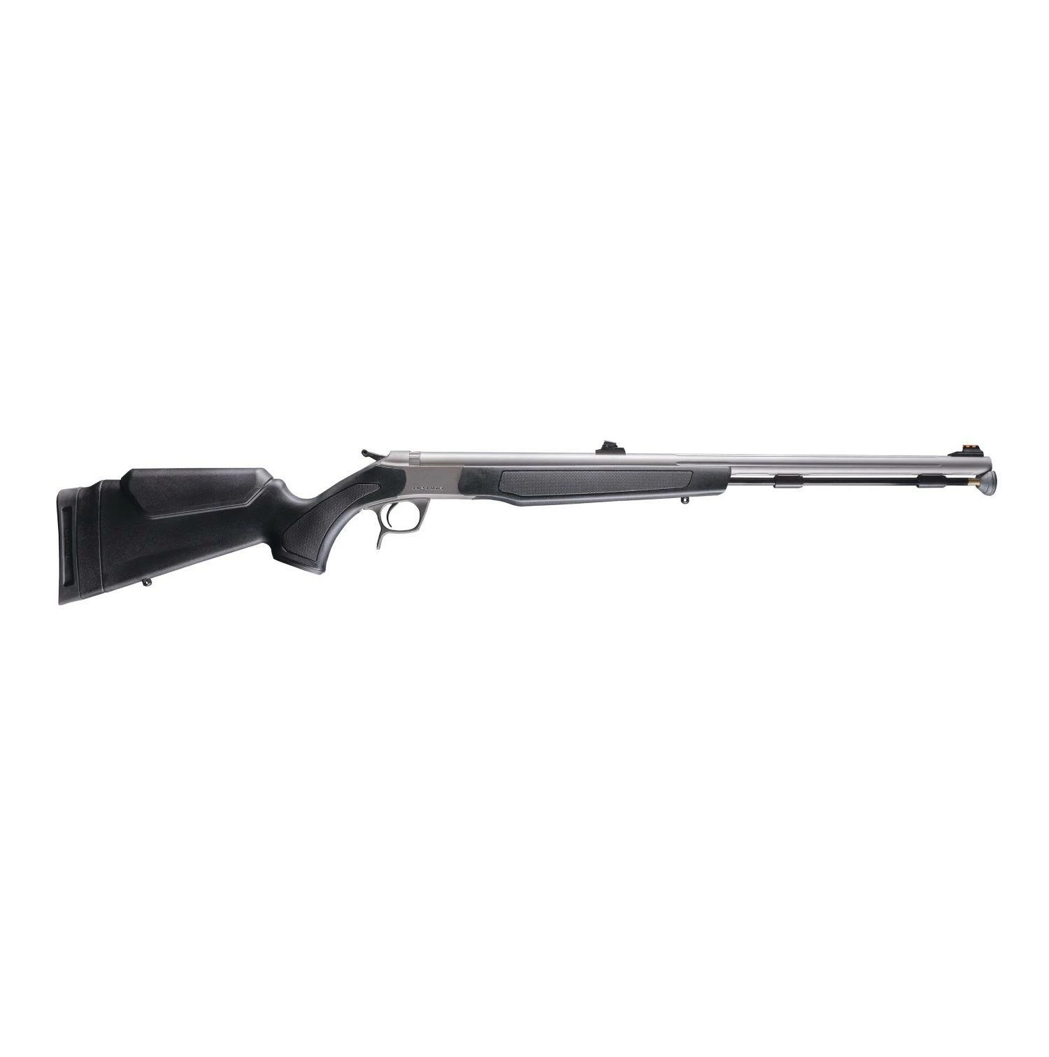 CVA OPTIMA 50 Cal Muzzleloader Stainless Steel | Black V3 - Williams Fiber Optic Sights