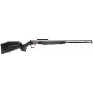 CVA OPTIMA 50 cal Muzzleloader Stainless Steel | Black V3 0 MOA Pic Rail