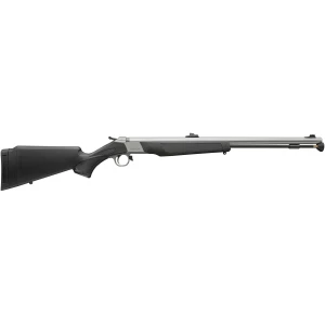 CVA Wolf V2 Northwest Camo Muzzleloader SS/Black 50Cal(FOS)Ambi adj stockQRBP quik rel brch plg  Musket cap ignition