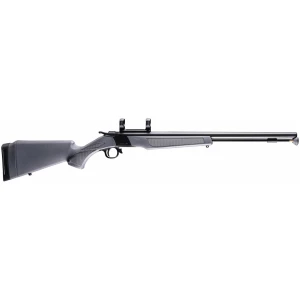 CVA WOLF V2 50 cal Blued Steel Muzzleloader Stealth Grey 0 MOA Pic Rail