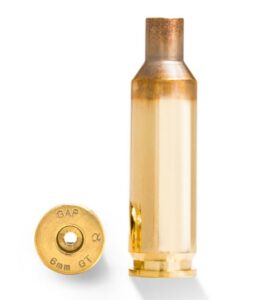 Alpha Munitions Ultra Premium Unprimed Brass Cartridge Cases 6mm GT Brass 100/ct