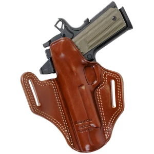 Galco Combat Master 2.0 Belt Holster for Glock 19 Gen 1-6 With or Without Red Dot Tan RH