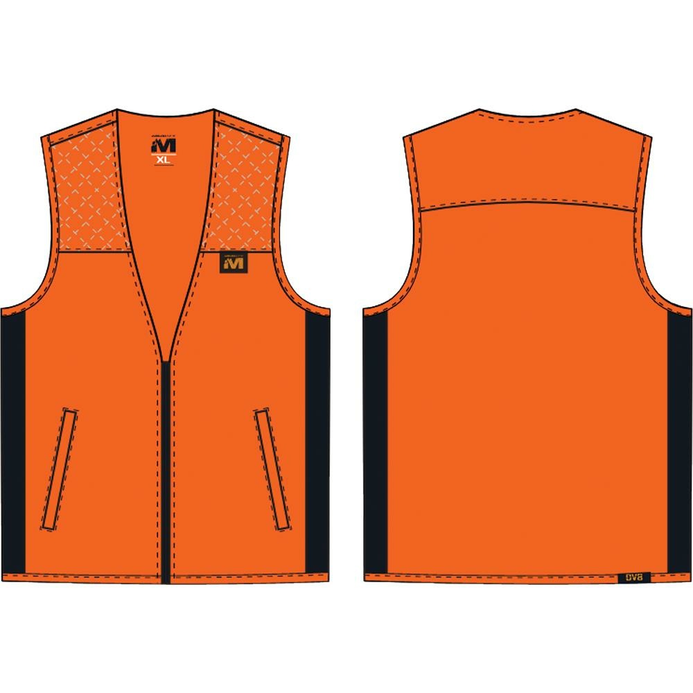Muddy DV8 Lightweight Hunting Vest Blaze Orange XL