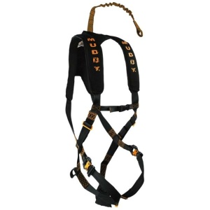 Muddy Diamondback Harness Lineman's Rope Tree Strap Susp Relief Strap & Carabiner
