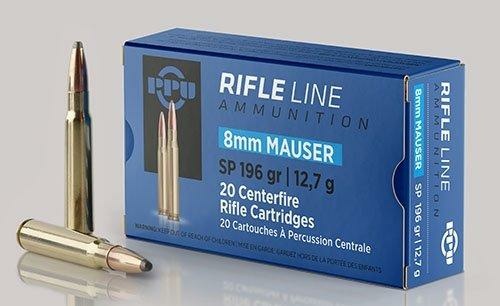 PRIVI 8MM MAUSER FMJ 198GR 20 RDS