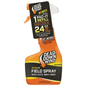 Dead Down Wind Field Spray & Pac-it Refill Combo - 64 oz Total