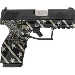 Taurus GX2 Eagle Handgun 9mm Luger 10rd Magazines (2) 3.38" Barrel Black Slide/Eagle Grip