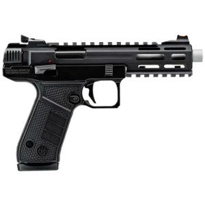 Beretta B22 Jaguar SAO Handgun .22 LR 10rd Magazines(2) 5.25" Threaded Tact Metal Barrel Black Frame