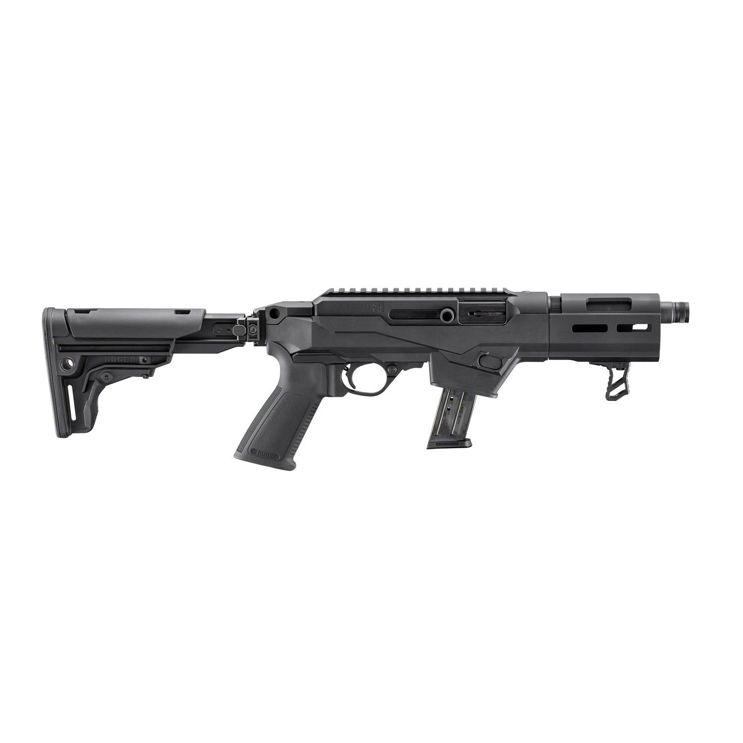 Ruger PC Carb 9mm 17rd 6.5in Thrd Bbl Blk Fold Stk NFA