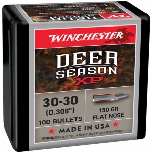 Winchester Deer Season XP Rifle Bullets 30-30 WIN 150 gr 100/ct