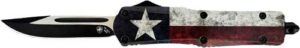 TEMPLAR KNIFE LARGE OTF FULL - CAPTAIN 3.5" BLACK DROP POINT
