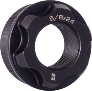 RUGGED SUPPRESSORS FIXED MOUNT - OBSIDIAN 1/2X36