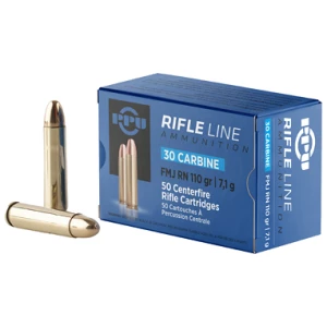 PPU .30 CARBINE 110GR FMJ 50/500
