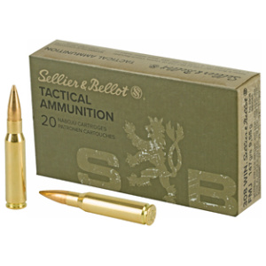S&B 308WIN 147GR FMJ 20/500