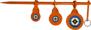 DO-ALL STEEL TARGET TRIPLE - TREE SPINNER .22