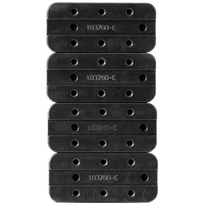 MDT INTERIOR FOREND WEIGHTS - 4 PACK .52 LBS EACH BLACK