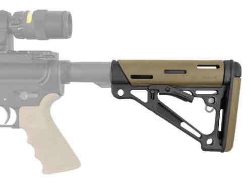 HOGUE AR-15 COLLAPSIBLE STOCK - FDE RUBBER COMMERCIAL - Image 2