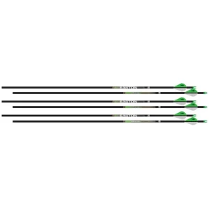 EASTON ARROW AXIS 4MM 400 2" - BLAZER VANES 6-PACK LONG RANGE