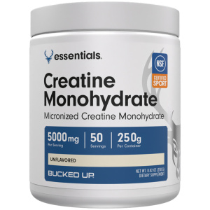 BUCKED UP CREATINE MONOHYDRATE - UNFLAVORED 50 SERVINGS