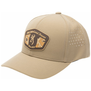 BROWNING CAP DUCK RIVER DIECUT - MESH PANELS VINTAGE TAN OSFM