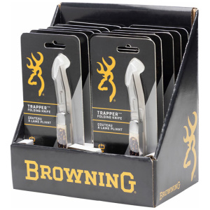 BROWNING KNIFE TRAPPER COUNTER - DISPLAY 12 KNIVES