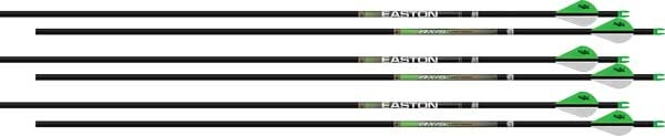 EASTON ARROW AXIS 4MM 340 2" - BLAZER VANES 6-PACK LONG RANGE