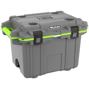 PELICAN COOLERS IM 50 QUART - ELITE DARK GRAY/GREEN
