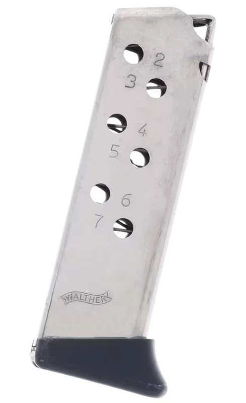 WALTHER ARMS MAG PPK 32ACP 7RD NICKEL FR