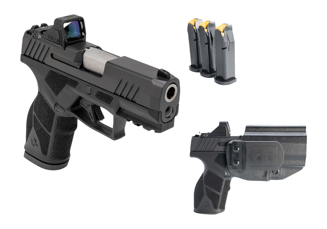 TAURUS GX2 TORO 9MM BK 13+1 CARRY KIT
