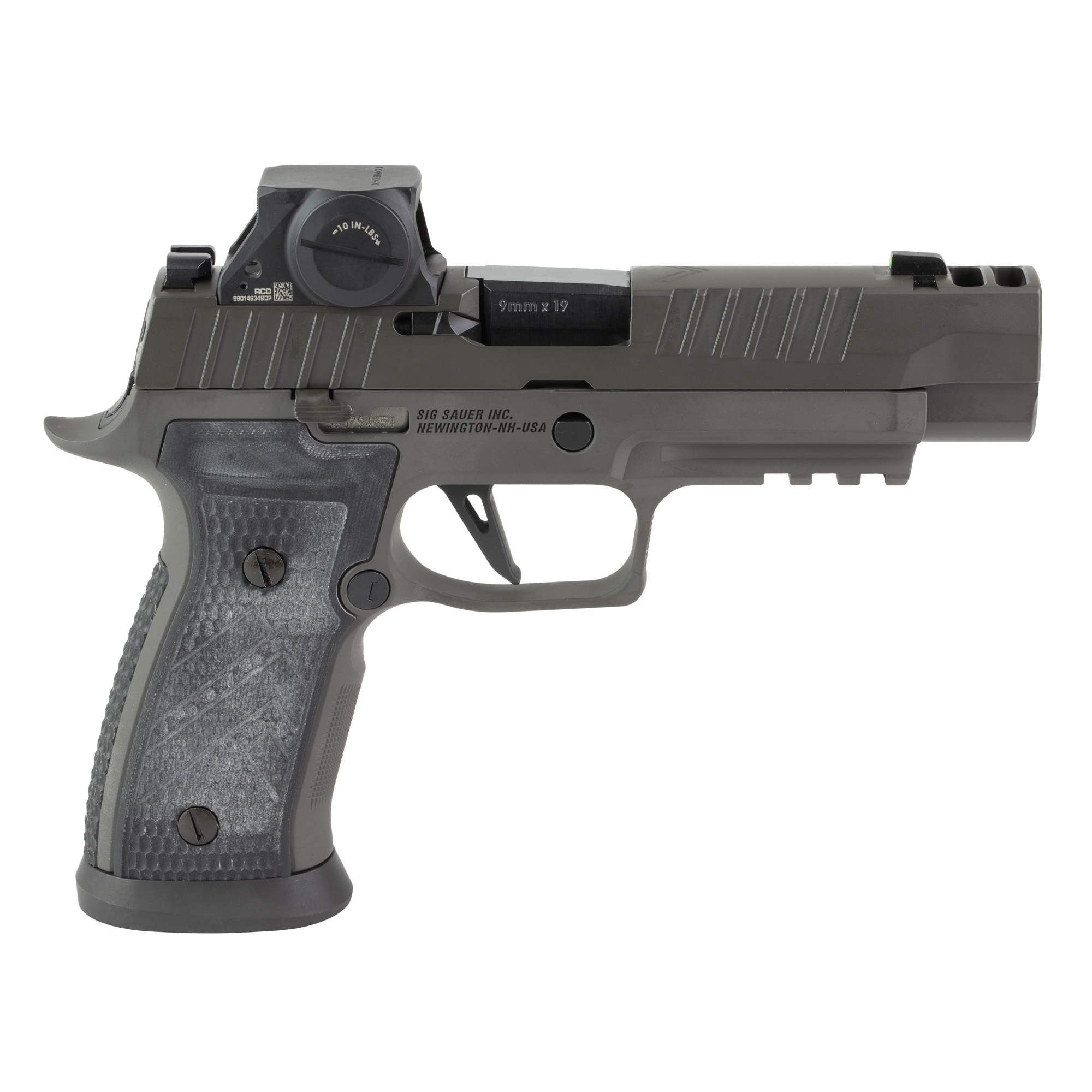 SIG SAUER P320 AXG LEGION 3.9" RX 10+1