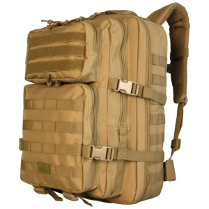 RED ROCK LARGE ASSAULT PACK - COYOTE W/ WEBBING