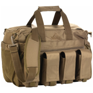 RED ROCK DELUXE RANGE BAG TAN - FOLD OUT WORK/CLEANING GUN MAT