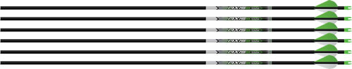 EASTON ARROW AXIS 5MM 340 - 6-PACK W/ 2" BLAZER VANES