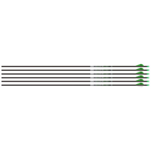EASTON AXIS 5MM 500 W/ HALFOUT - 6-PACK W/ 2" BLAZER VANES