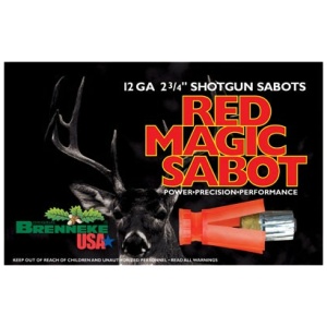 BRENNEKE USA RED MAGIC 12GA - 2.75" 1OZ SABOT 5RD 50BX/CS