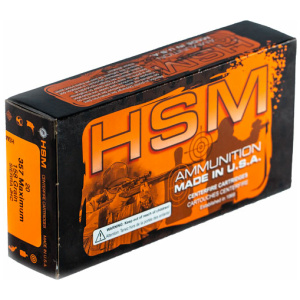 HSM 357 MAXIMUM 158GR JHP - 20RD 25BX/CS