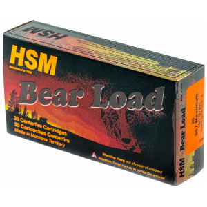 HSM BEAR 357 MAXIMUM 180GR - RNFP 20RD 25BX/CS