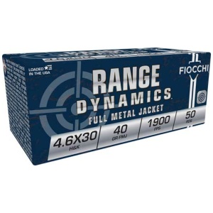FIOCCHI 4.6X30 40GR FMJ - 50RD 20BX/CS