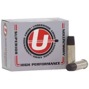 UNDERWOOD 44 REM MAG +P+ 340GR - LEAD-FN 20RD 10BX/CS