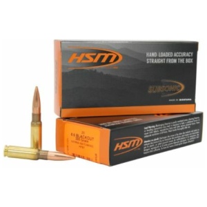 HSM SUBSONIC 8.56 BLACKOUT - BTHP 20RD 25BX/CS