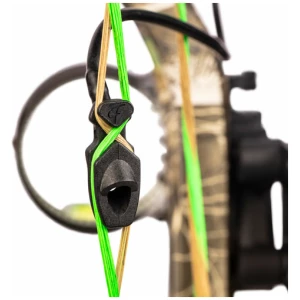 TROPHY RIDGE NO TIE TUBE PEEP - 1/4" BLACK