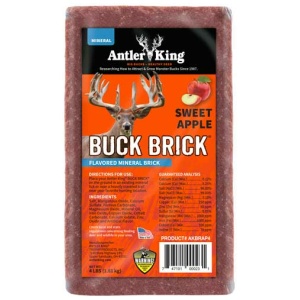ANTLER KING SWEET APPLE BUCK - BRICK MINERAL 4#