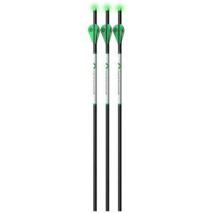 CENTERPOINT XBOW ARROW PREMIUM - 20" GRN LIGHTED NOCK .003 3PK